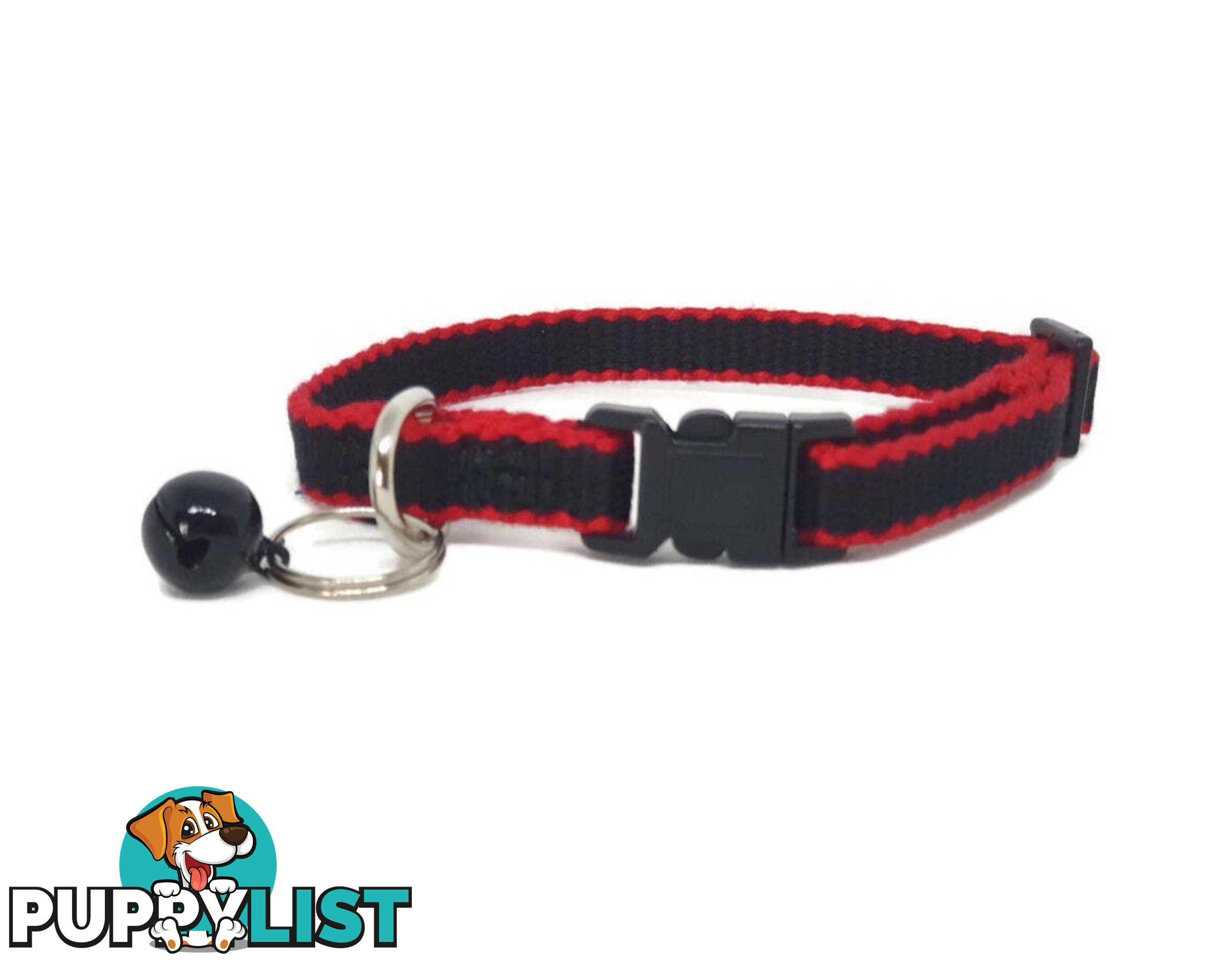 100% Pure Bamboo Fibre Cat Collar Plastic Buckle - Moondidley Pets - MDPCOLCATBRN