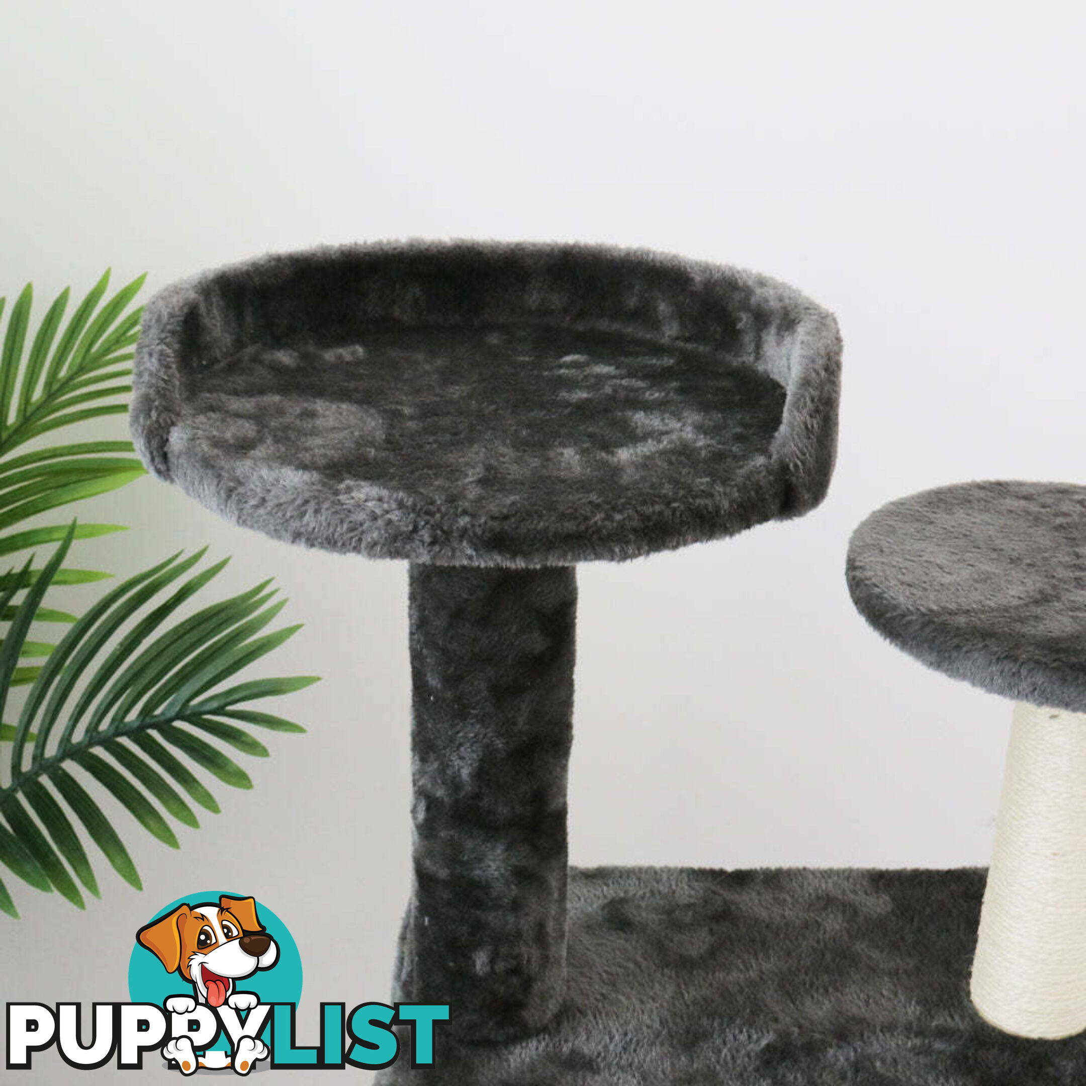 CATIO Chipboard Flannel Cat Scratching Tree - Abstract Deluxe 50x50x127cm - V390-C200226
