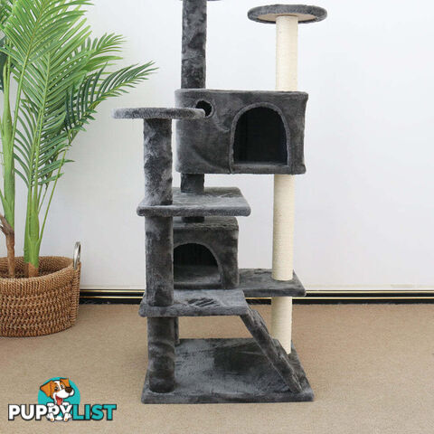 CATIO Chipboard Flannel Cat Scratching Tree - Abstract Deluxe 50x50x127cm - V390-C200226
