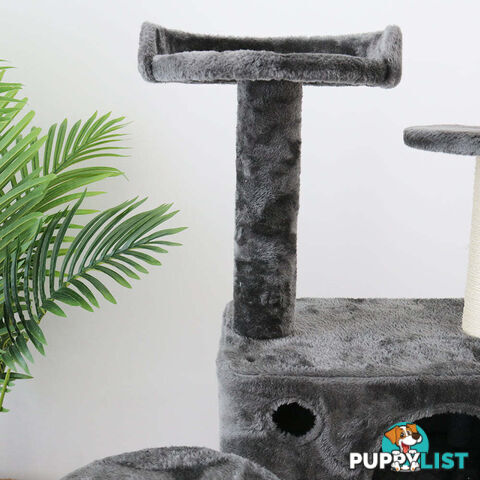 CATIO Chipboard Flannel Cat Scratching Tree - Abstract Deluxe 50x50x127cm - V390-C200226