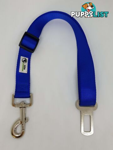 Seat Belt Safety Travel Attachment Connector - Moondidley Pets - MDPSBBLK