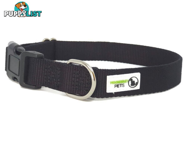 100% Pure Bamboo Fibre Dog Collar Plastic Buckle - Moondidley Pets - MDPCOLBAMSPUR