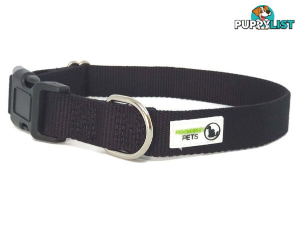 100% Pure Bamboo Fibre Dog Collar Plastic Buckle - Moondidley Pets - MDPCOLBAMSPUR