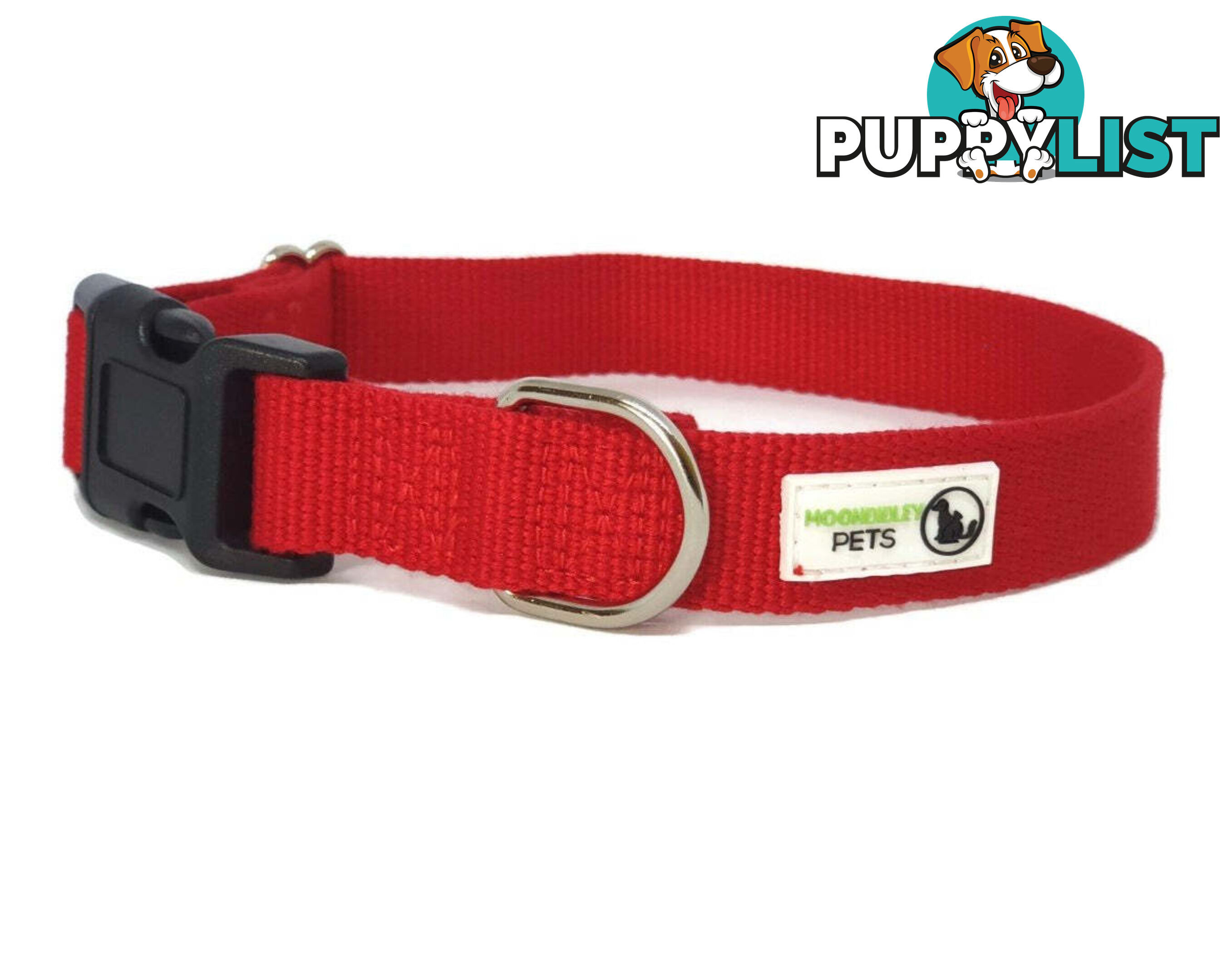 100% Pure Bamboo Fibre Dog Collar Plastic Buckle - Moondidley Pets - MDPCOLBAMSPUR