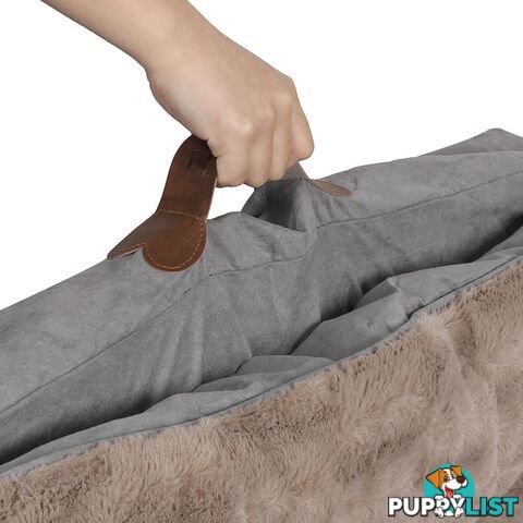 YES4PETS Small Foldable Pet Soft Dog Cat Puppy Rabbit Crate Bag With Curtain-Blue - V278-SC4934-S_BLUE
