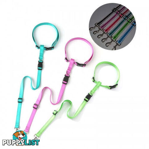 Hands Free Runner/Walker Waist Dog Leash Reflective- Moondidley Pets - MDPLDRUNGN