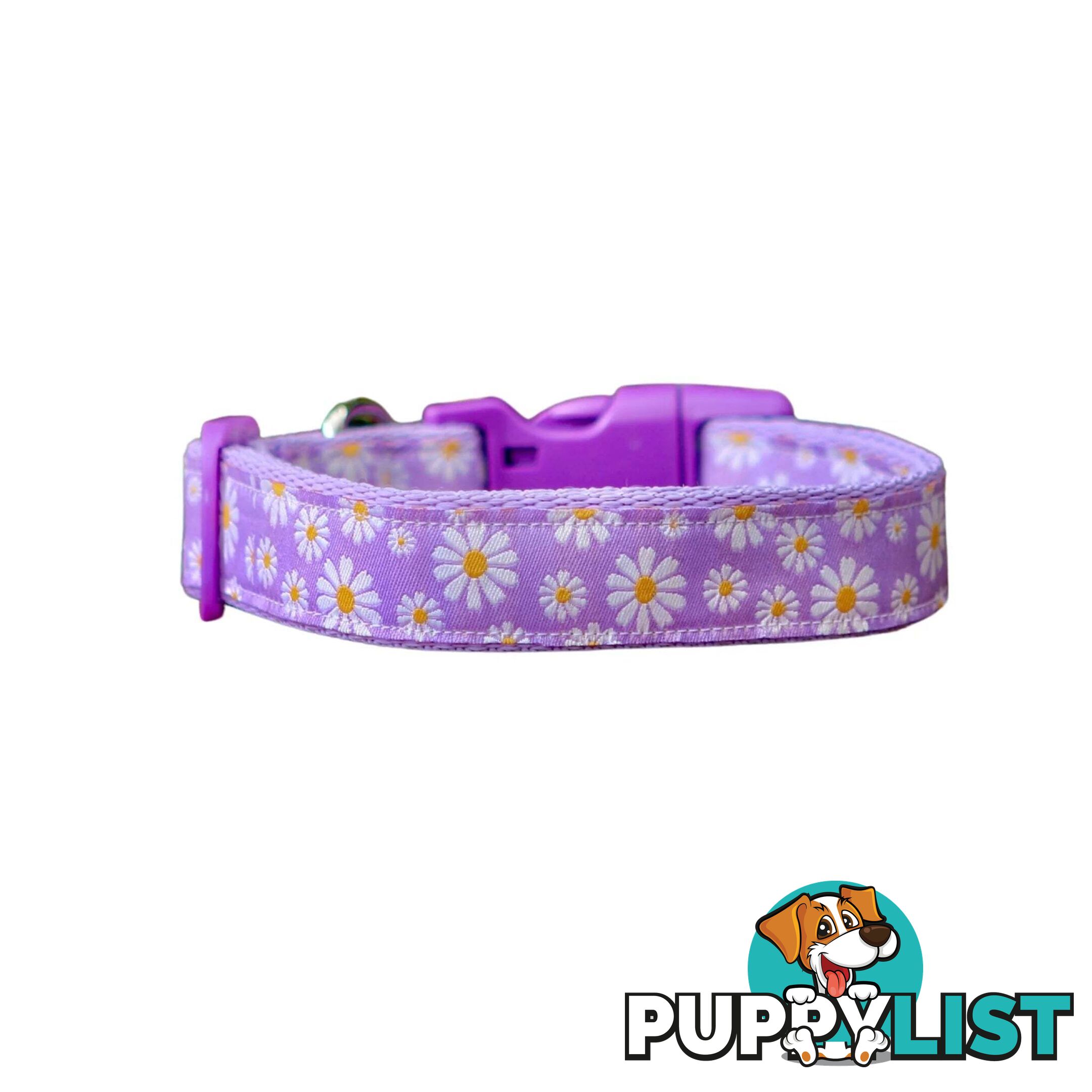 Daisy Dog Collar -  Hand Made by The Bark Side - TBSDAIXSLAV