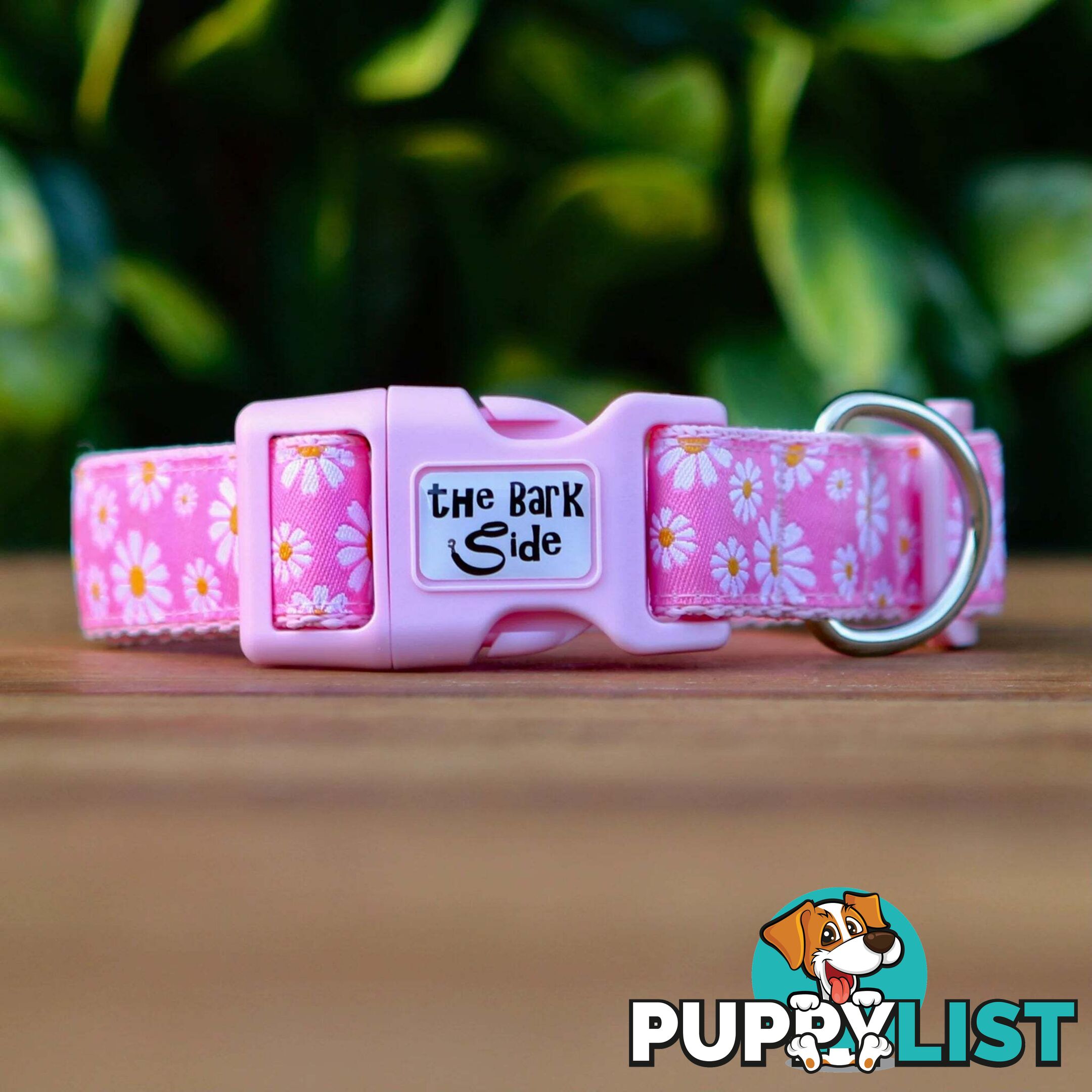 Daisy Dog Collar -  Hand Made by The Bark Side - TBSDAIXSLAV