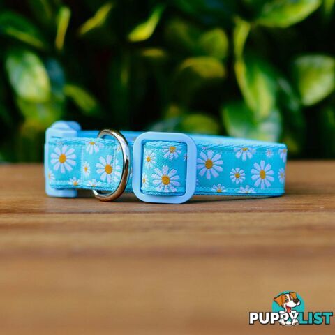 Daisy Dog Collar -  Hand Made by The Bark Side - TBSDAIXSLAV