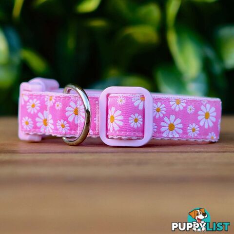 Daisy Dog Collar -  Hand Made by The Bark Side - TBSDAIXSLAV