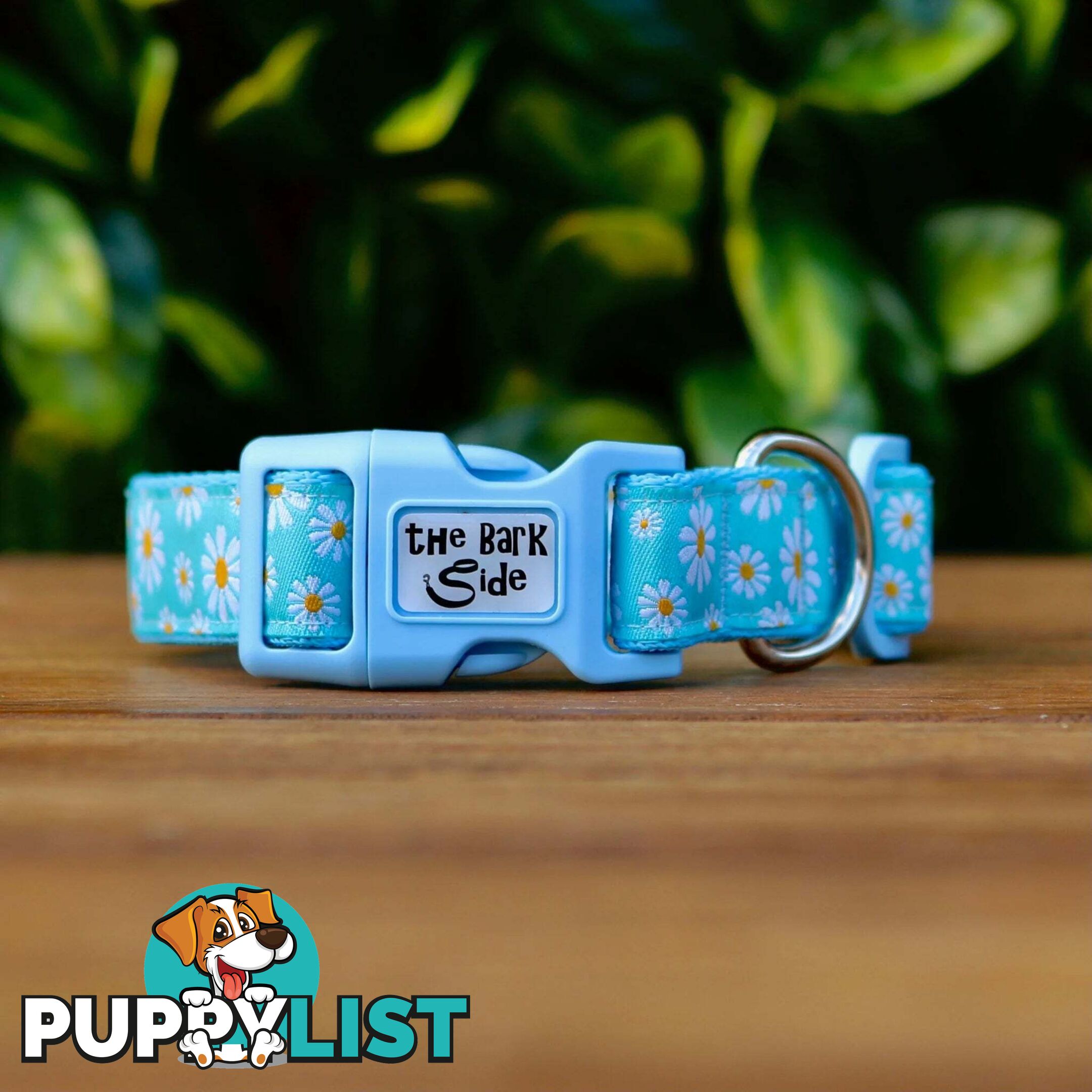 Daisy Dog Collar -  Hand Made by The Bark Side - TBSDAIXSLAV