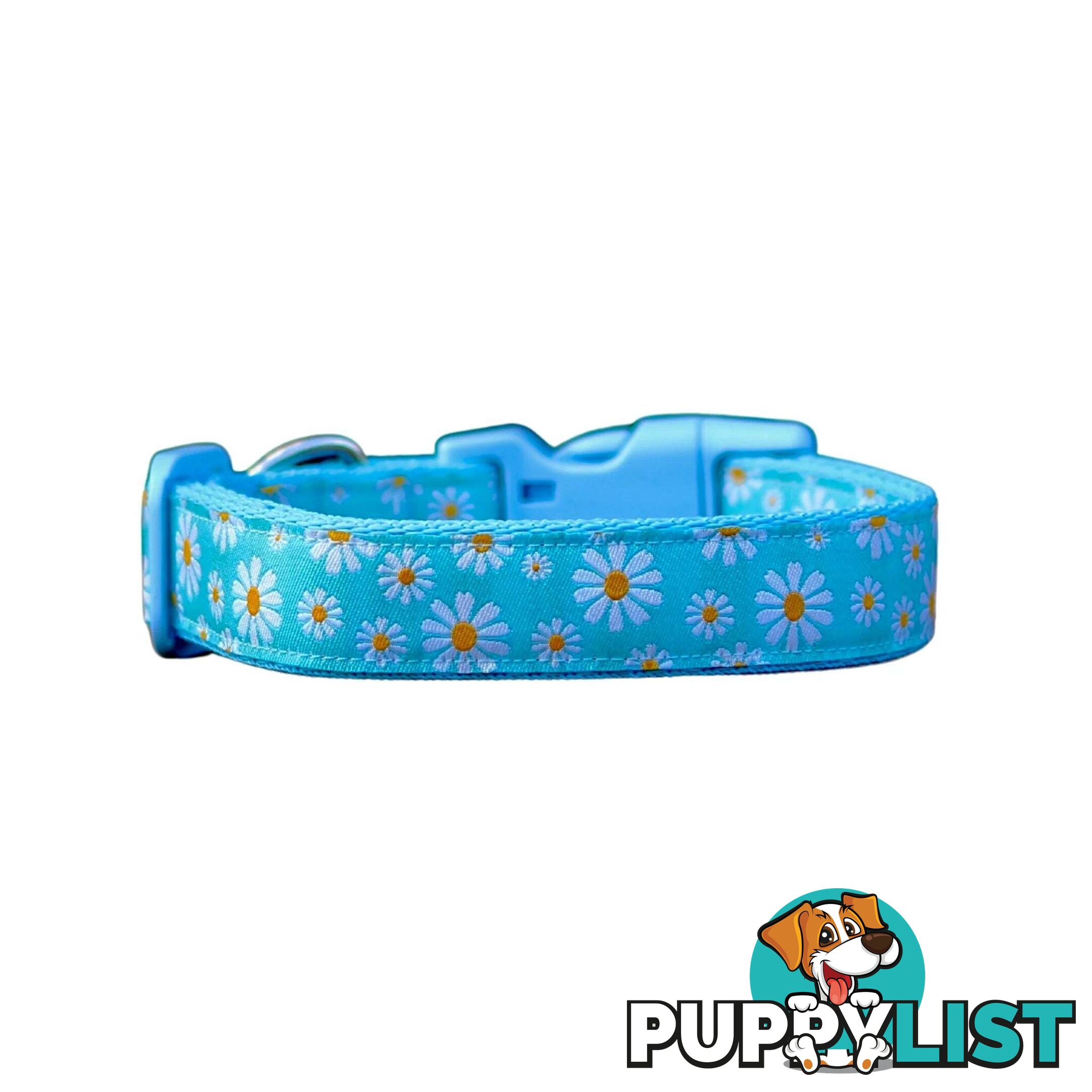 Daisy Dog Collar -  Hand Made by The Bark Side - TBSDAIXSLAV