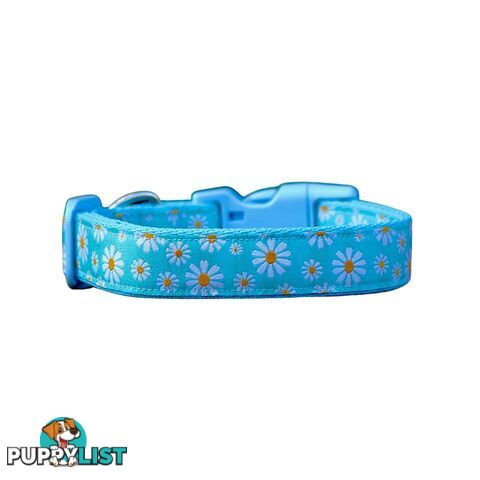 Daisy Dog Collar -  Hand Made by The Bark Side - TBSDAIXSLAV