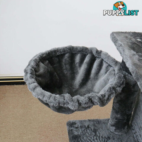 CATIO Chipboard Flannel Cat Scratching Tree - Abode 112cm - V390-C200468