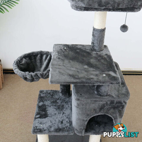 CATIO Chipboard Flannel Cat Scratching Tree - Abode 112cm - V390-C200468