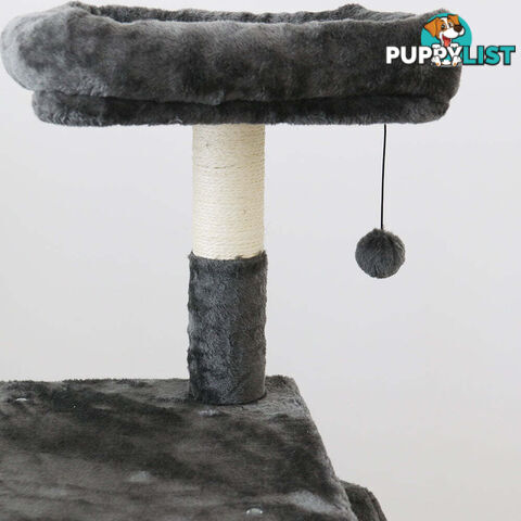 CATIO Chipboard Flannel Cat Scratching Tree - Abode 112cm - V390-C200468