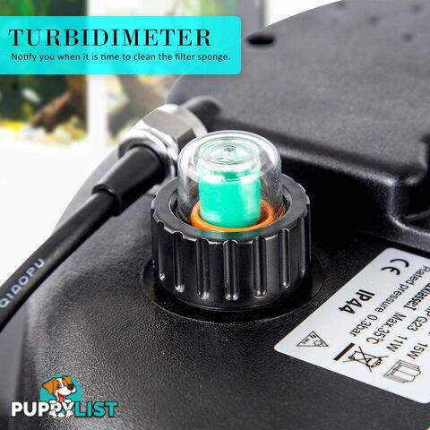 Combo Aquarium Garden Filter 10000L/H + Submersible Water Pump 16000L/H - V274-AQ-CPF250-CTP16000