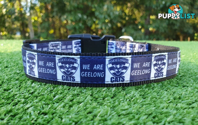 AFL Dog Collars, Footy - Aussie Rules - Moondidley Pets - MDPCOLAFLMNMK