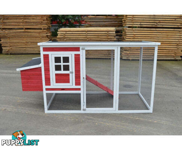 YES4PETS XL Ferret, Guinea Pig, Cage. Rabbit Hutch or Chicken Coop 200x94x105 cm - V278-CC406