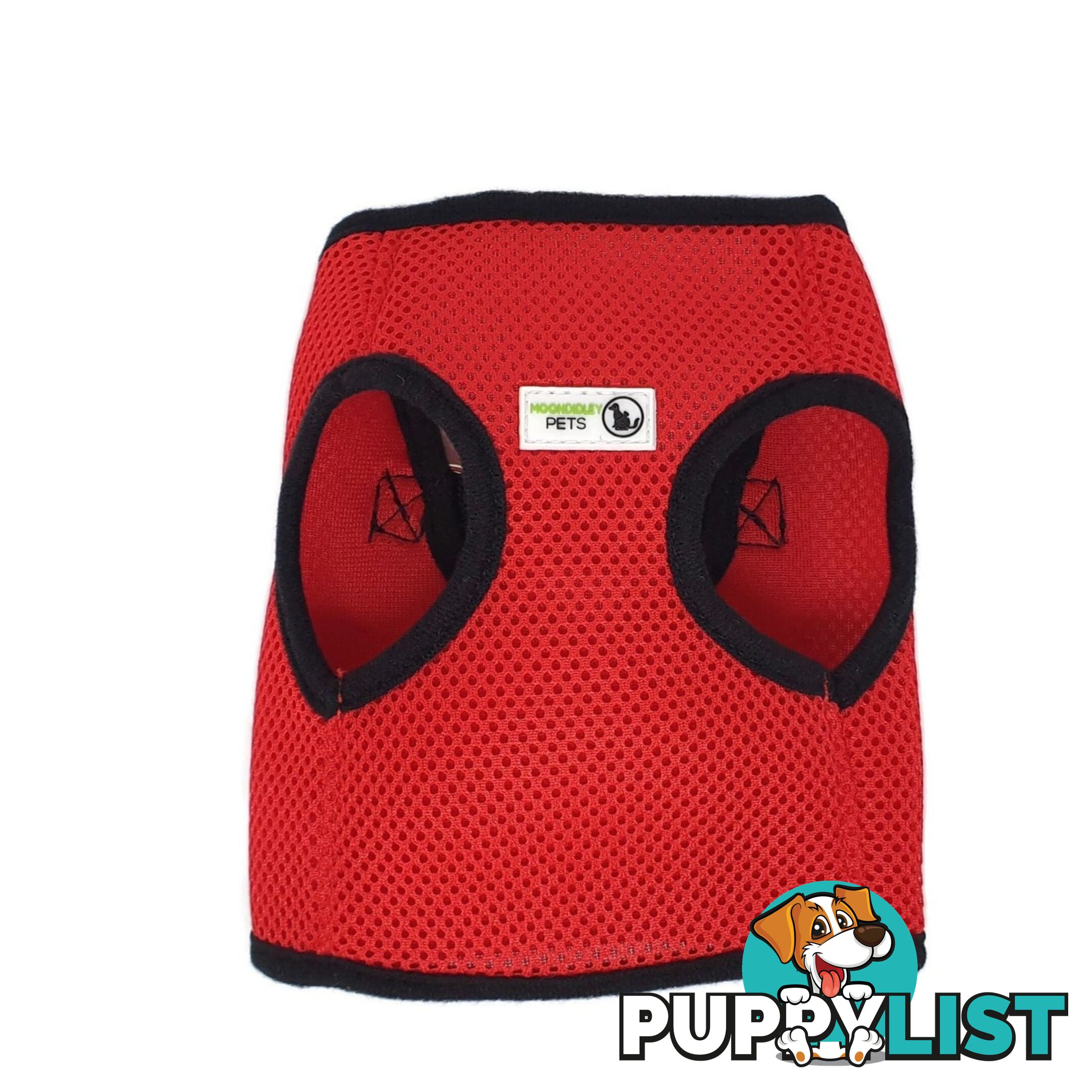 Vest Harness Pet Dog-Cat Step-in Velcro and Buckle Attachments - Moondidley Pets - MDPVESTSPUR