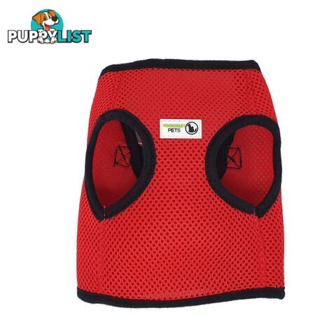Vest Harness Pet Dog-Cat Step-in Velcro and Buckle Attachments - Moondidley Pets - MDPVESTSPUR