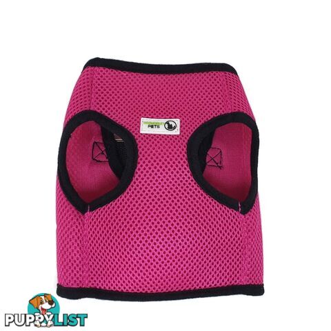 Vest Harness Pet Dog-Cat Step-in Velcro and Buckle Attachments - Moondidley Pets - MDPVESTSPUR