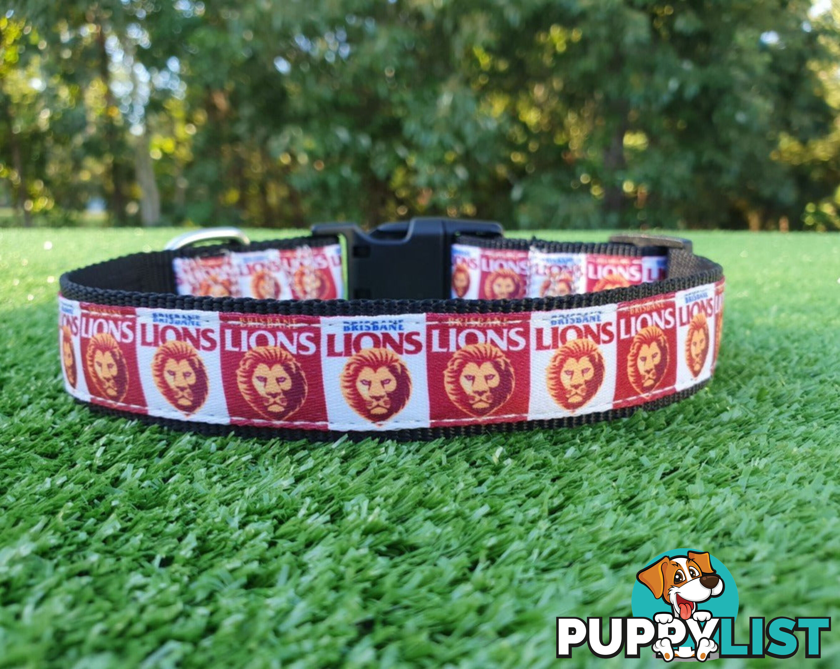 AFL Dog Collars, Footy - Aussie Rules - Moondidley Pets - MDPCOLAFLXSMD