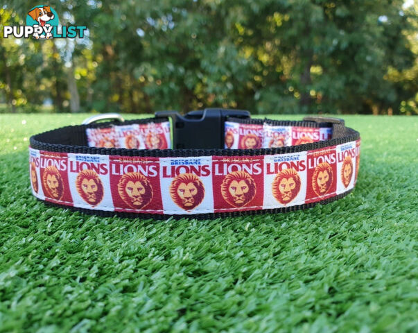 AFL Dog Collars, Footy - Aussie Rules - Moondidley Pets - MDPCOLAFLXSMD