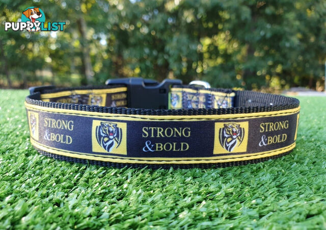 AFL Dog Collars, Footy - Aussie Rules - Moondidley Pets - MDPCOLAFLXSMD