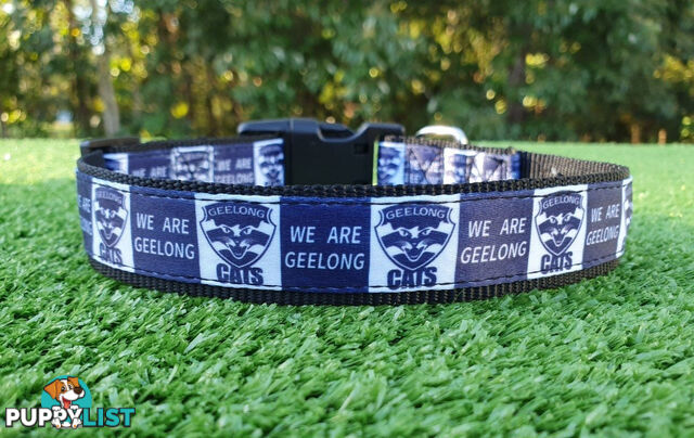 AFL Dog Collars, Footy - Aussie Rules - Moondidley Pets - MDPCOLAFLXSMD