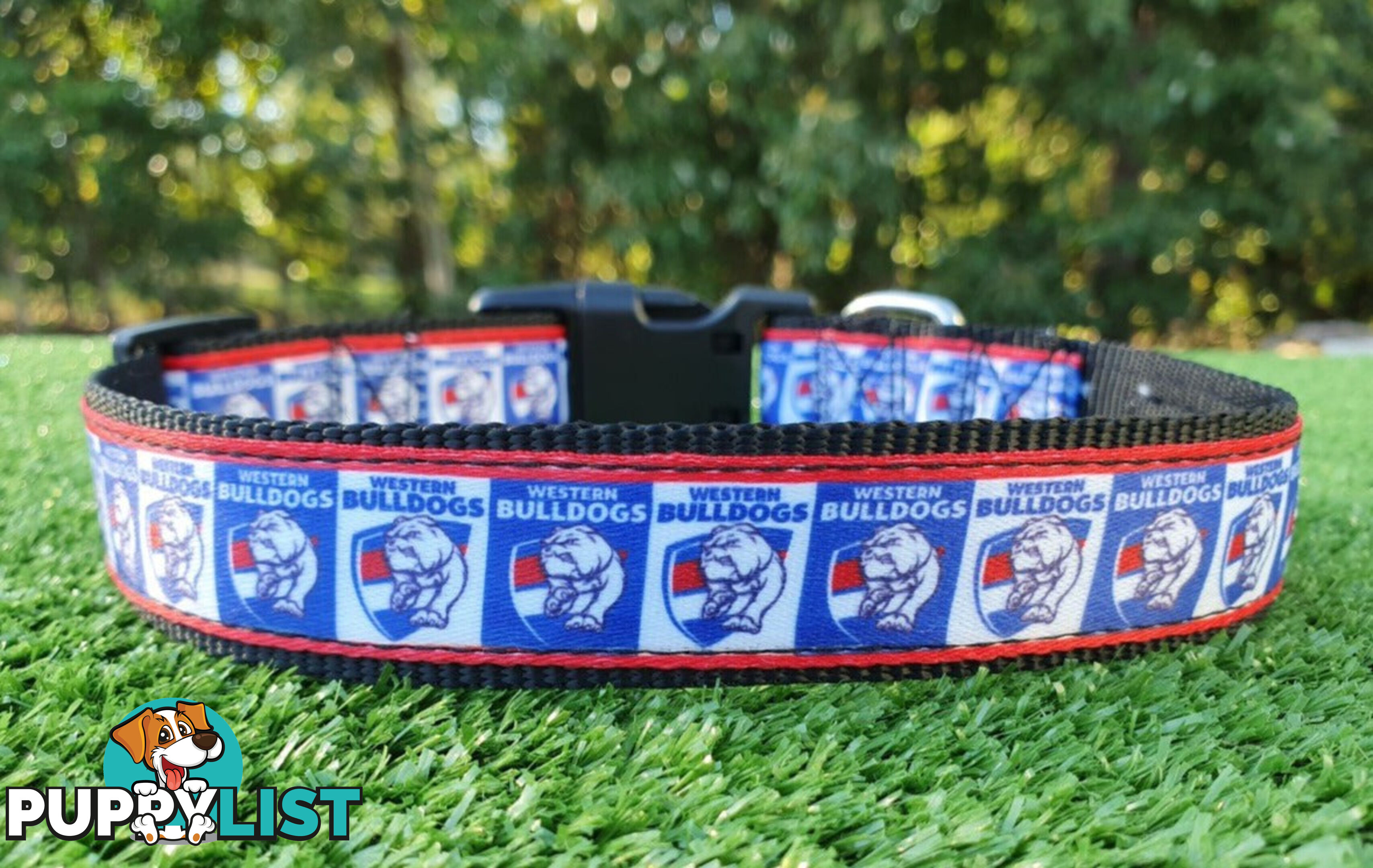 AFL Dog Collars, Footy - Aussie Rules - Moondidley Pets - MDPCOLAFLXSMD