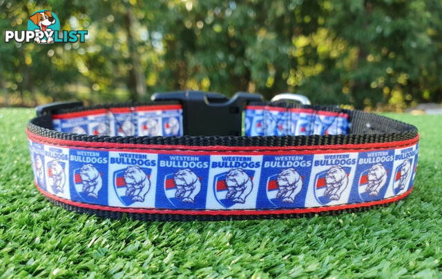 AFL Dog Collars, Footy - Aussie Rules - Moondidley Pets - MDPCOLAFLXSMD