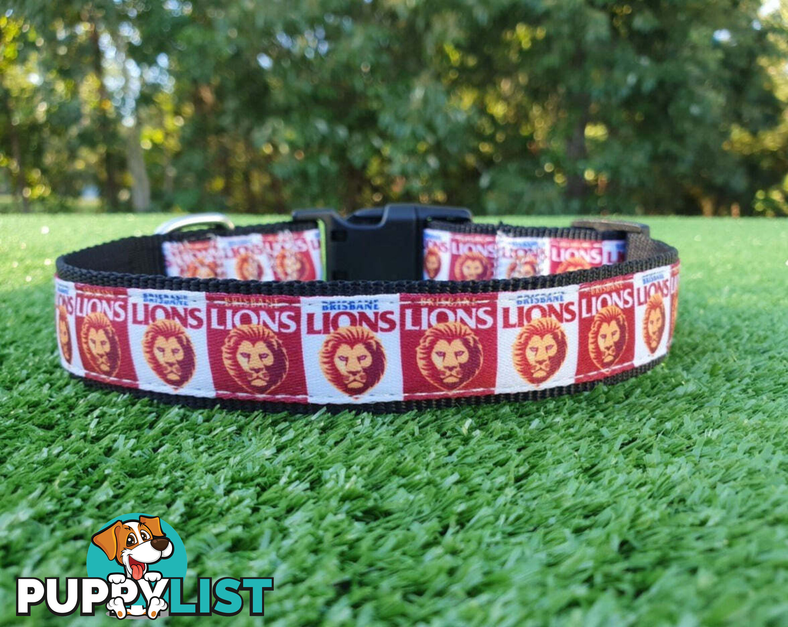AFL Dog Collars, Footy - Aussie Rules - Moondidley Pets - MDPCOLAFLXSMD