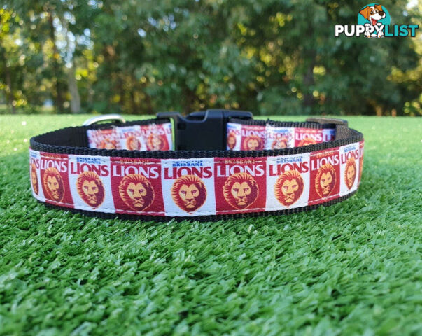 AFL Dog Collars, Footy - Aussie Rules - Moondidley Pets - MDPCOLAFLXSMD