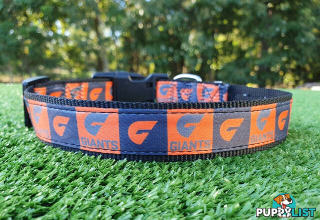 AFL Dog Collars, Footy - Aussie Rules - Moondidley Pets - MDPCOLAFLXSMD