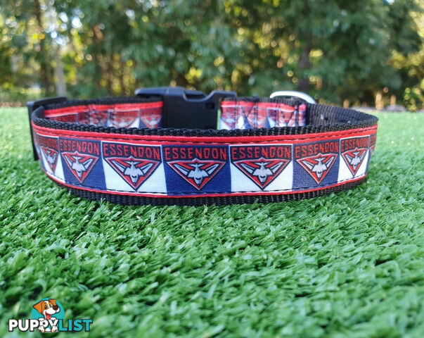 AFL Dog Collars, Footy - Aussie Rules - Moondidley Pets - MDPCOLAFLXSMD
