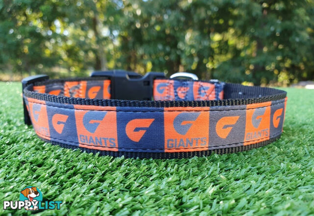 AFL Dog Collars, Footy - Aussie Rules - Moondidley Pets - MDPCOLAFLXSMD