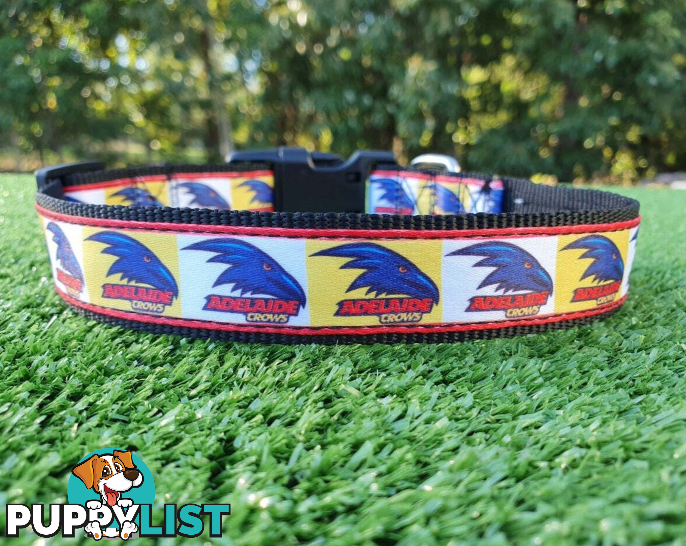 AFL Dog Collars, Footy - Aussie Rules - Moondidley Pets - MDPCOLAFLXSMD