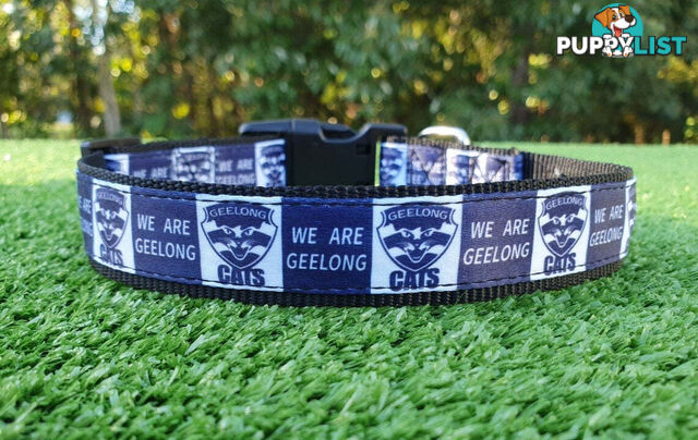 AFL Dog Collars, Footy - Aussie Rules - Moondidley Pets - MDPCOLAFLXSMD