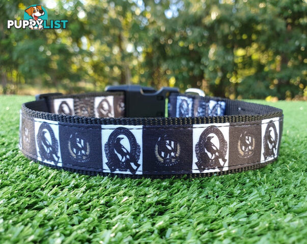AFL Dog Collars, Footy - Aussie Rules - Moondidley Pets - MDPCOLAFLXSMD