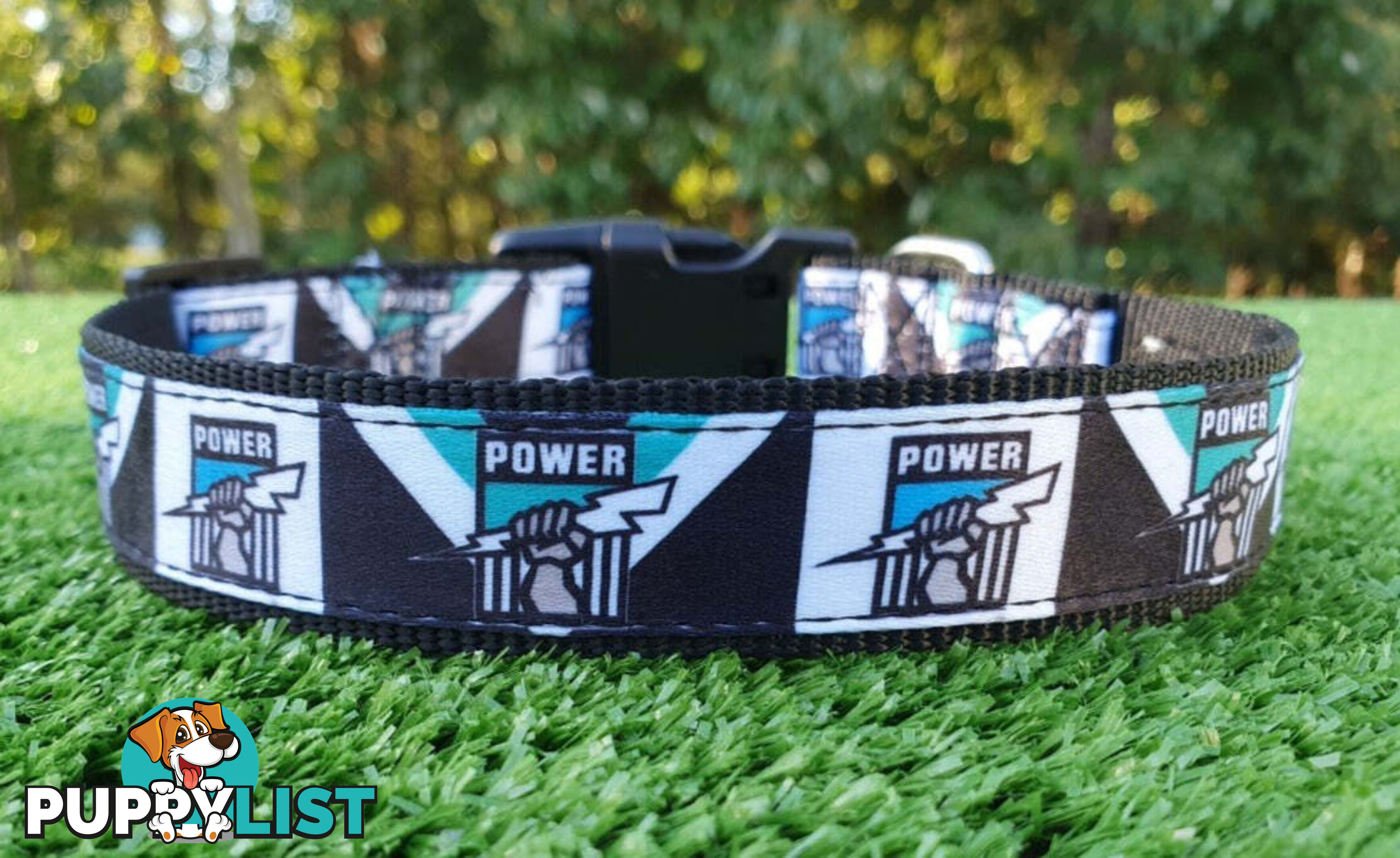 AFL Dog Collars, Footy - Aussie Rules - Moondidley Pets - MDPCOLAFLXSMD