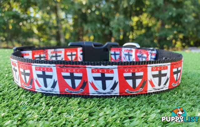 AFL Dog Collars, Footy - Aussie Rules - Moondidley Pets - MDPCOLAFLXSMD