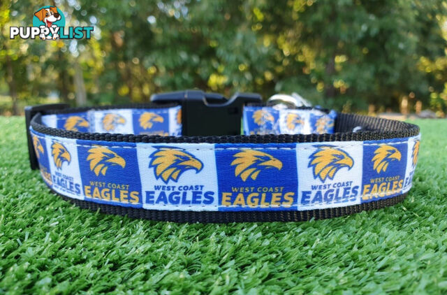 AFL Dog Collars, Footy - Aussie Rules - Moondidley Pets - MDPCOLAFLXSMD