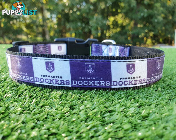 AFL Dog Collars, Footy - Aussie Rules - Moondidley Pets - MDPCOLAFLXSMD