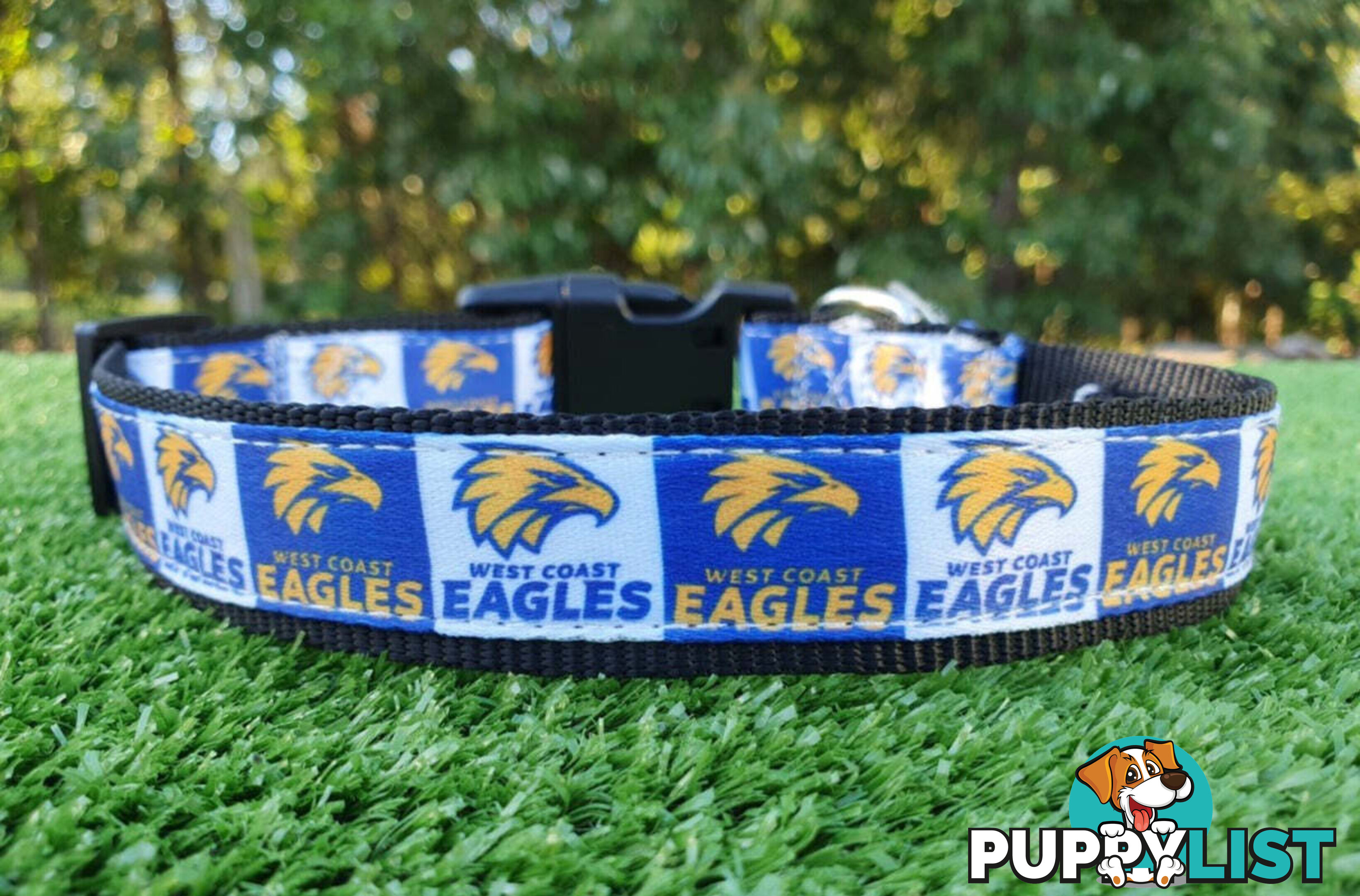 AFL Dog Collars, Footy - Aussie Rules - Moondidley Pets - MDPCOLAFLXSMD