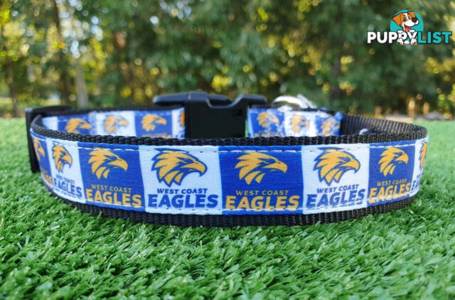 AFL Dog Collars, Footy - Aussie Rules - Moondidley Pets - MDPCOLAFLXSMD