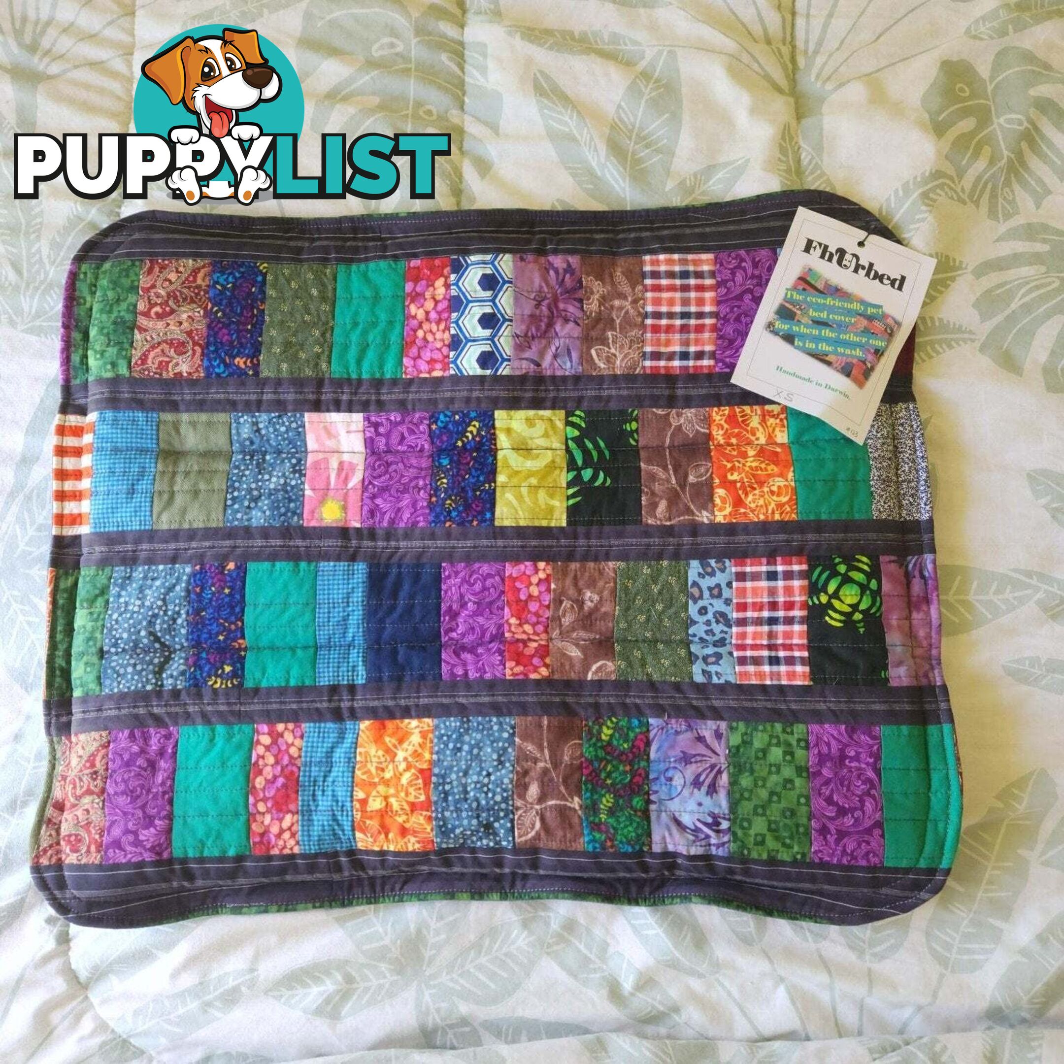 Eco-Friendly Cover - Hand Made Pet Bed - Fhurbeds - FBCXXS122