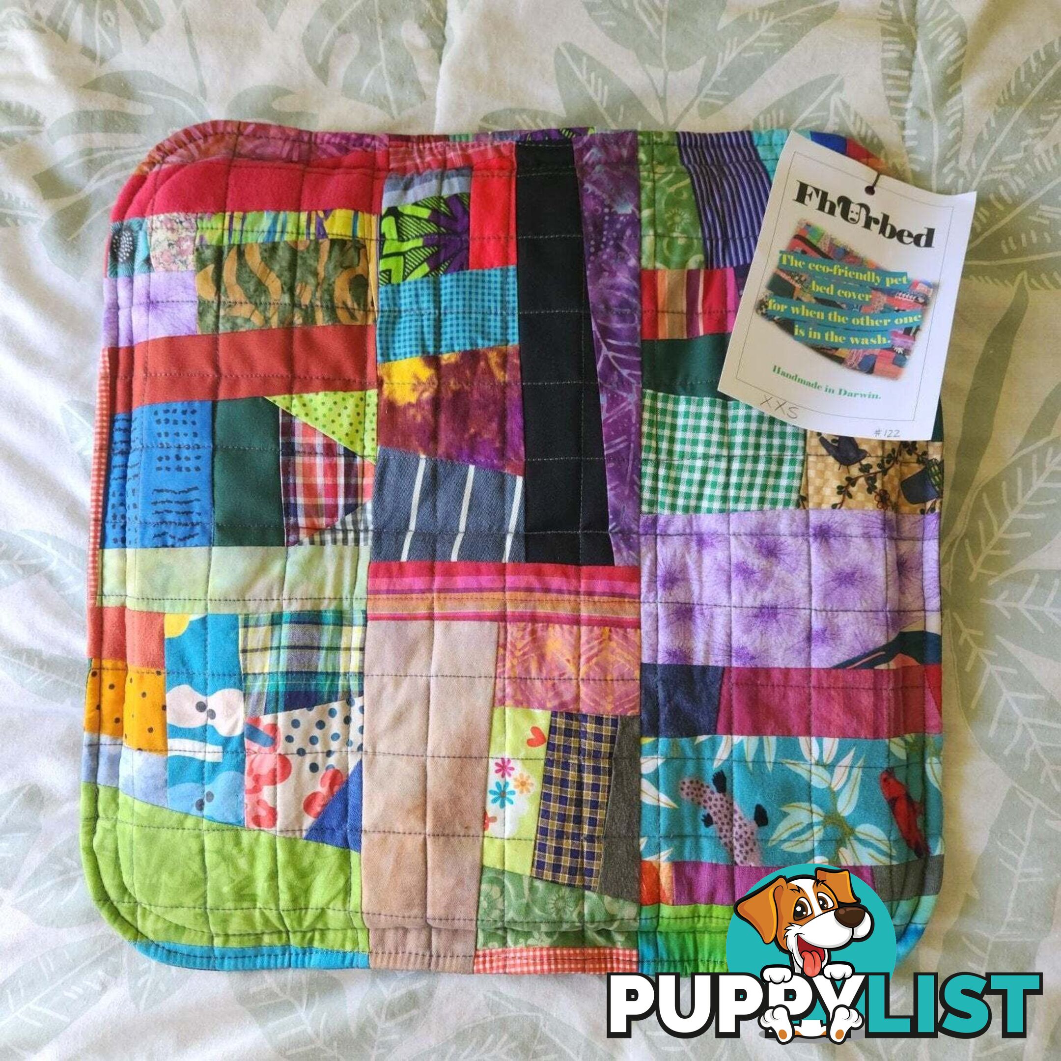 Eco-Friendly Cover - Hand Made Pet Bed - Fhurbeds - FBCXXS122