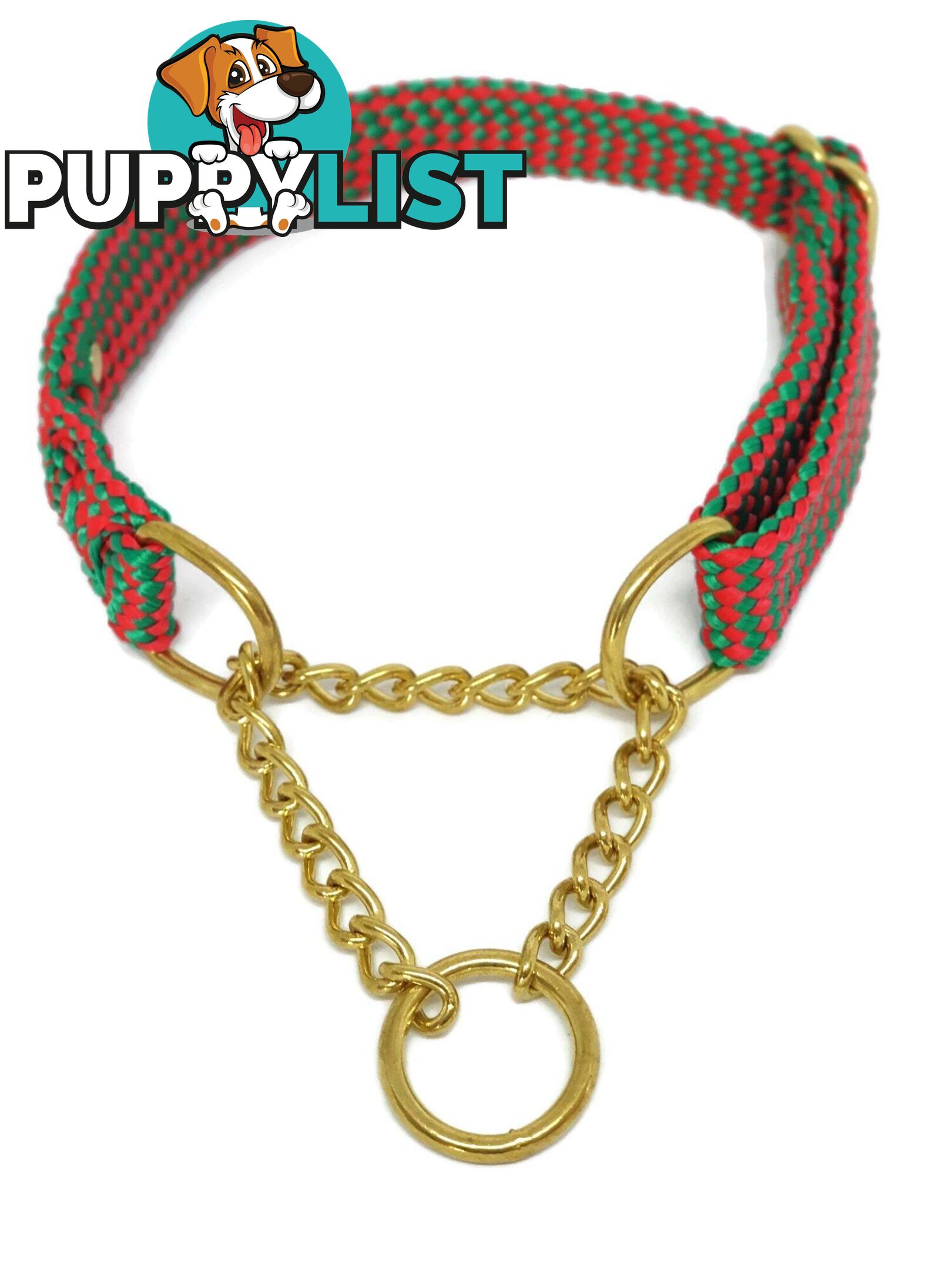 Martingale Dog Collars No Stitching Tough Yarnix - YNXCOLMARM10RED