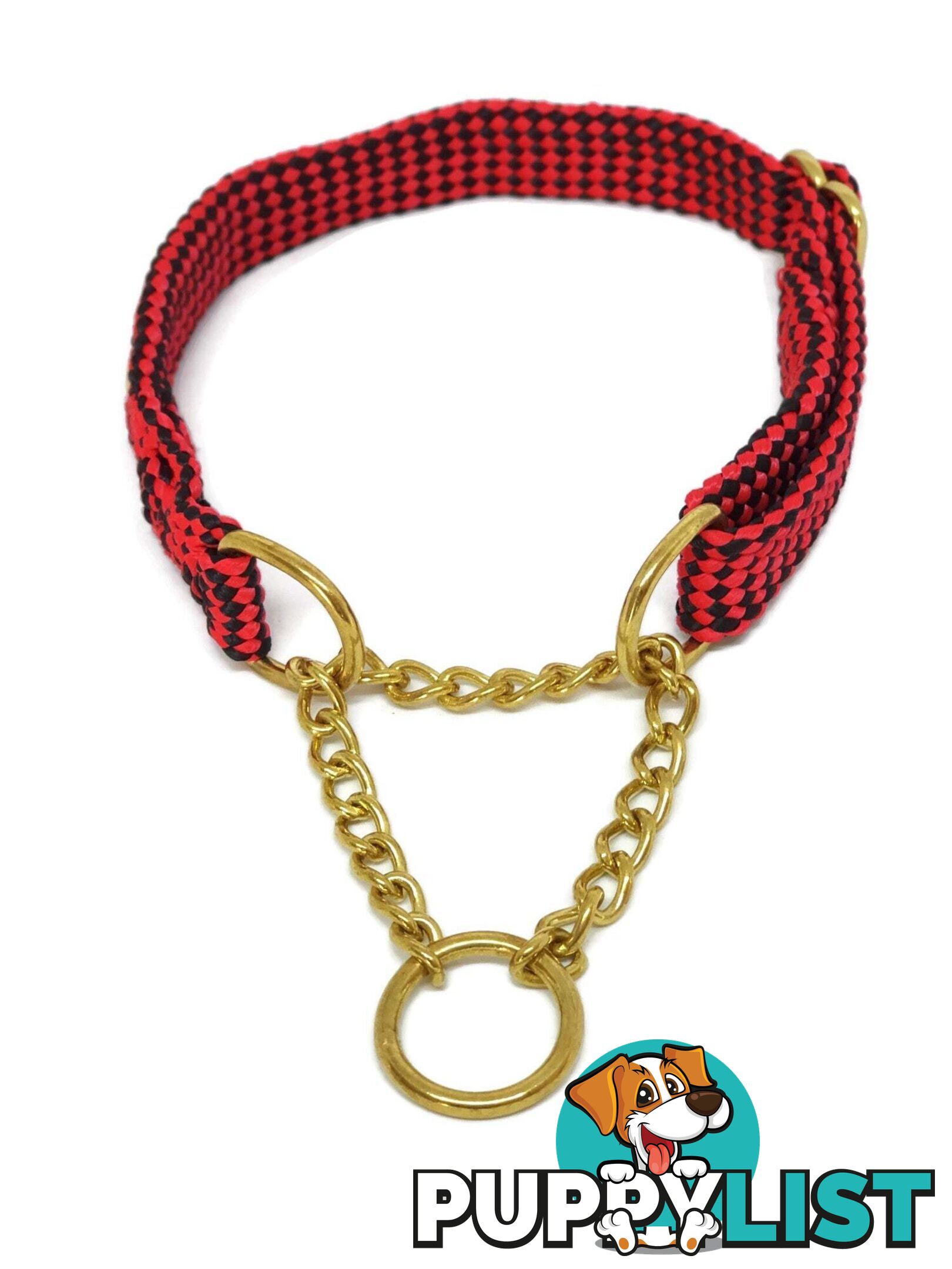 Martingale Dog Collars No Stitching Tough Yarnix - YNXCOLMARM10RED